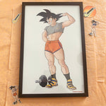 So 90's Goku Gymfit Art Print