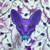 Crystal Kingdom: Acid Cats Holofoil Sticker 2.0