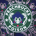 Peachbucks Poison!  Vinyl Sticker.