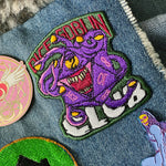 D&A Dice Goblin Club: Beholder Iron-on Patch