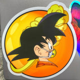 Wear a Mask Goku DBZ sticker