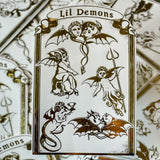 Inferno- Lil Demons! sticker sheet!