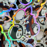 Prince! Of all Saiyans-Holo Vinyl Sticker